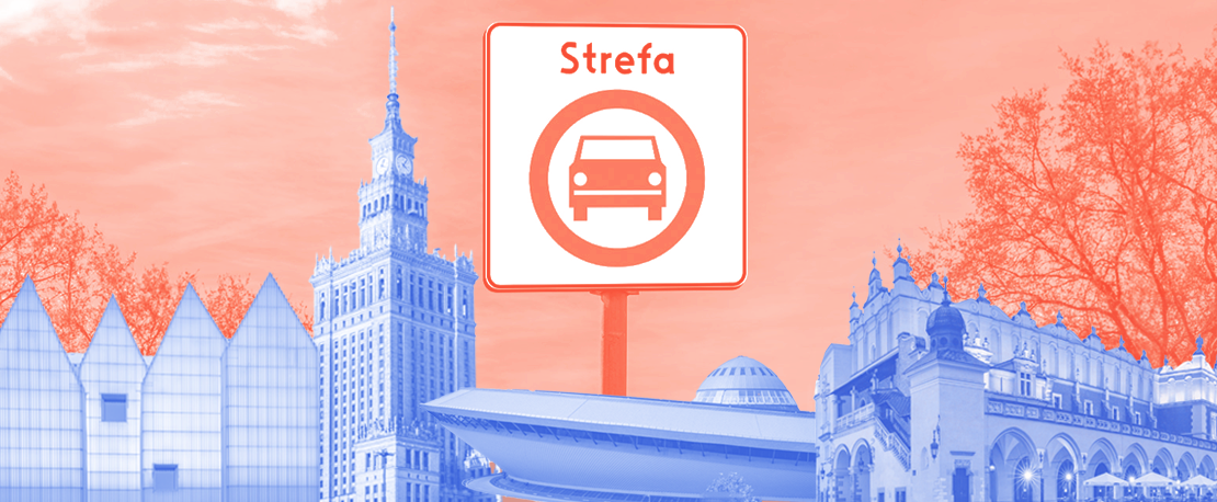 Cztery miasta, cztery strefy czystego transportu, jeden cel?
